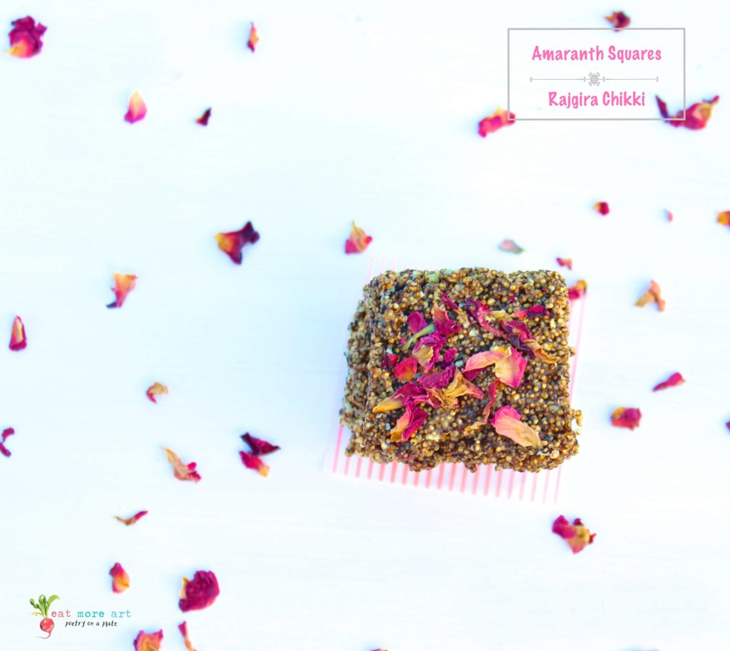 Amaranth Squares | Rajgira Chikki