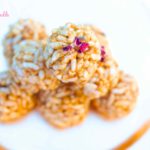 Murmura laddu or Puffed Rice Balls