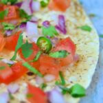 A close up shot of Masala Papad